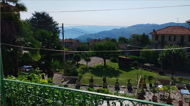 Trilocale con studio termoautonomo vista lago