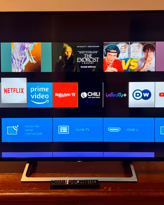 Tv 55 Pollici 4k HDR Sony Smart Tv Wi-Fi