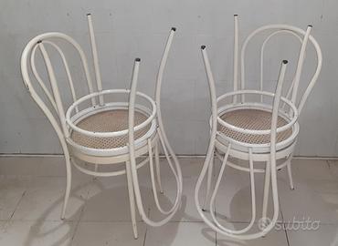 sedie, panche, sedie bianche, panchette,