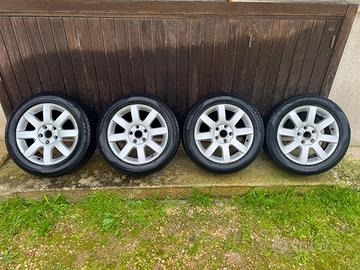 Set 4 cerchi in lega golf 5 6 7 audi passat skoda