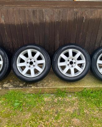 Set 4 cerchi in lega golf 5 6 7 audi passat skoda