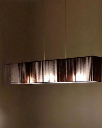 Lampadario Clavius Led Tabacco Oro