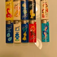 Accendini Smoking serie Zodiaco.
8pz+2