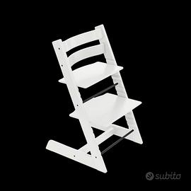 sedia stokke bianca
