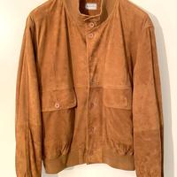 Giacca Vera Pelle  Camoscio col. Tabacco tag. 54