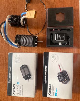 HobbywingG3 Motore e Regolatote più Programmer OTA