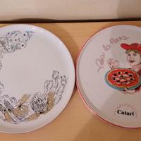 2 piatti per pizza