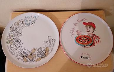 2 piatti per pizza