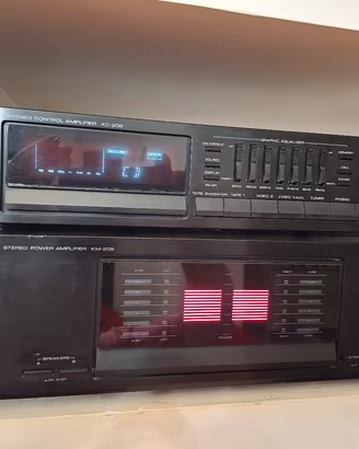 Preamplificatore e finale Kenwood 