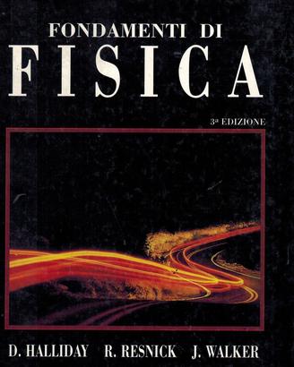 "Fondamenti di Fisica" Halliday Resnick Walker