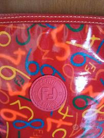 borsa Fendi Triossi originale in vinile