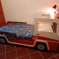 Letto camion dei pompieri
