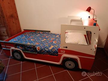 Letto camion dei pompieri
