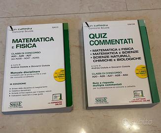 Libri concorso scuola Matematica e Fisica