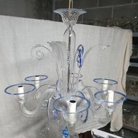 lampadario in vetro di murano 