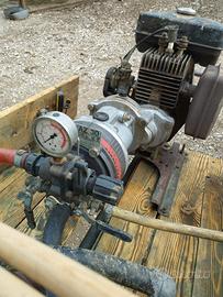 Pompa irroratrice a motore per trattamenti 