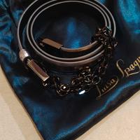 cintura in vera pelle Luisa spagnoli