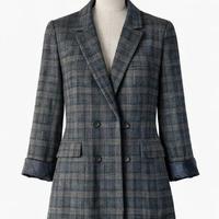 Blazer doppiopetto Calliope · quadri · XL