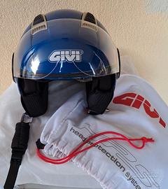 Casco moto Givi Air Jet HPS 11.1 blu