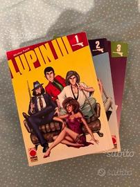 Manga Lupin III 1,2 e 3 Completamente nuovi