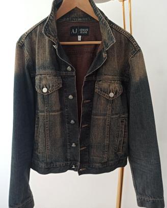 Giacca Denim Vintage Armani Jeans – Effetto Washed