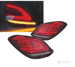FANALI PER MERCEDES CLASSE C W205 14-18 LED ROSSO 