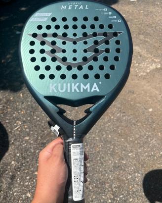 Racchetta padel pr hybrid metal KUIKMA