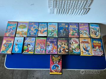 Lotto di 19 VHS Disney