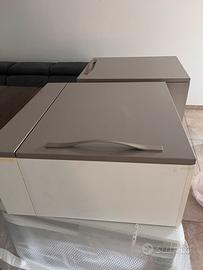 Pensili cucina colo grigio tortora