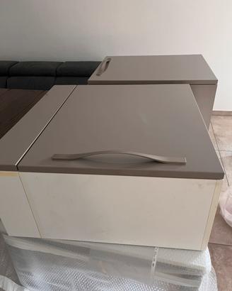 Pensili cucina colo grigio tortora