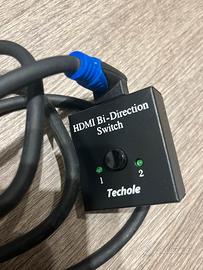 switch HDMI bidirezionale marca Techole.