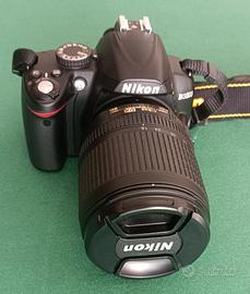 Nikon d3000 + nikkor af s 18-105