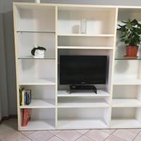 Soggiorno libreria