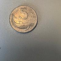 monete 5 lire
