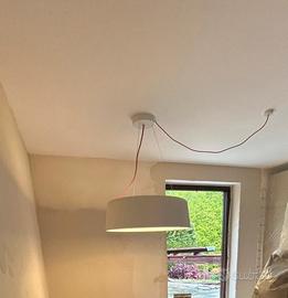 Lampadario design Panzeri modello Blanca