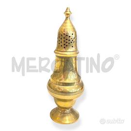 SHAKER PLACCATO ARGENTO VINTAGE ANTICO