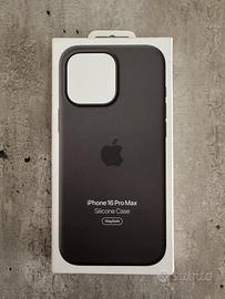Cover apple silicone Stone Grey Iphone 16 pro max