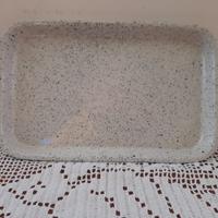 Vassoio da portata / Pirofila in ceramica puntinat