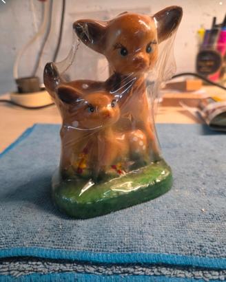 Candela Vintage Anni '60/'70 - Coppia di Cervi