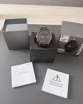 Garmin Fenix 7 Sapphire Solar 47 mm - completo