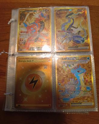 4 carte Pokemon gold