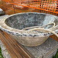 fioriere e piastre in ghiaino lavato 