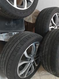 cerchi e gomme Mercedes da 17"