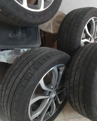 cerchi e gomme Mercedes da 17"