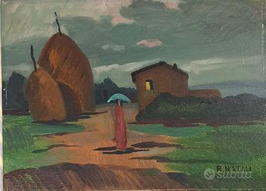 QUADRO OLIO SU TAVOLA RENATO NATALI 30x40 Cm