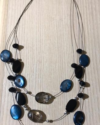 Collana con pietre