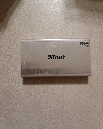 Hub 4 porte USB Trust 