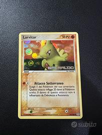 Larvitar 52/106 ex smeraldo holo stamped pokemon