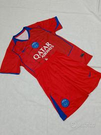 Completo PSG 2025/26 Nike Third rosso taglia M nuo