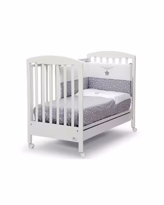 Lettino linea Cuoricini Co-Sleeping materasso inc